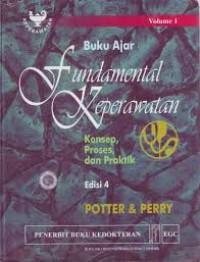 Image of Fundamental  keperawatan konsep, proses dan praktik  : buku ajar  [ Vol.1 ; Edisi 4]