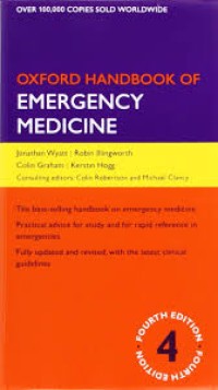 Image of Oxford handbook of emergency medicine