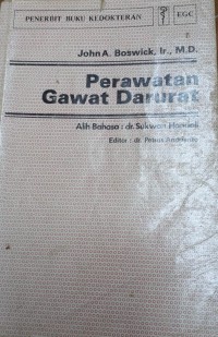 Image of Perawatan gawat daruratan