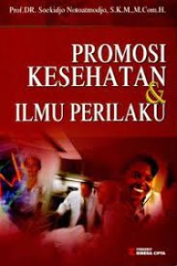 Image of Promosi kesehatan dan ilmu perilaku [2007]