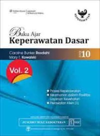 Image of Buku ajar keperawatan dasar  [Edisi 10, Vol.2]